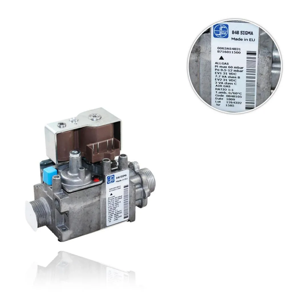 Bosch Classic Condens Uyumlu 848 Sigma Gaz Valfi 848105 SIT