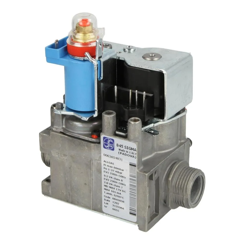 Çok Marka Uyumlu SIT 845 Sigma Gaz Valfi 230 V 0845123