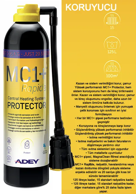 MC1+ Rapide Koruyucu 300 ml Korozyon ve Kireç Önleyici