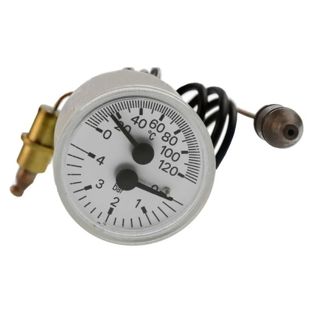 Viessmann Vitopend WH Uyumlu Termomanometre 0-4 Bar 0-120 °C Cewal