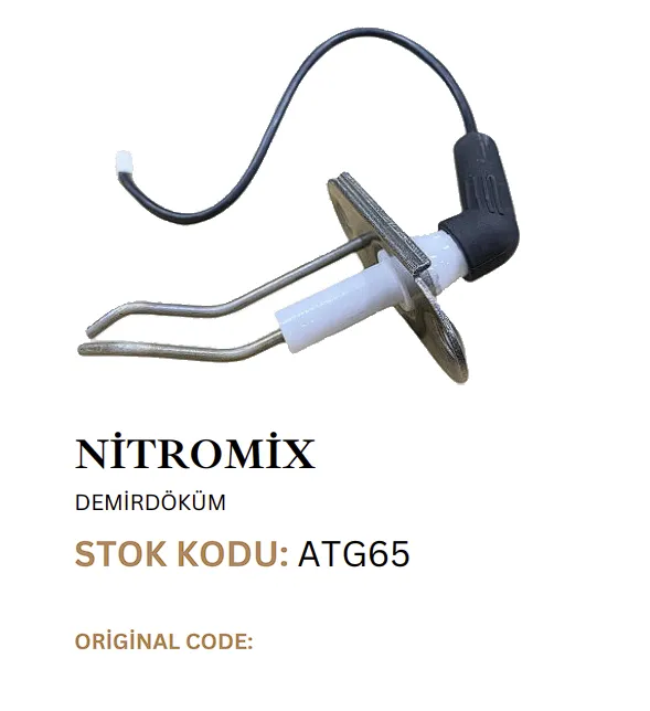 Demirdöküm Nitromix Uyumlu Ateşleme Elektrodu