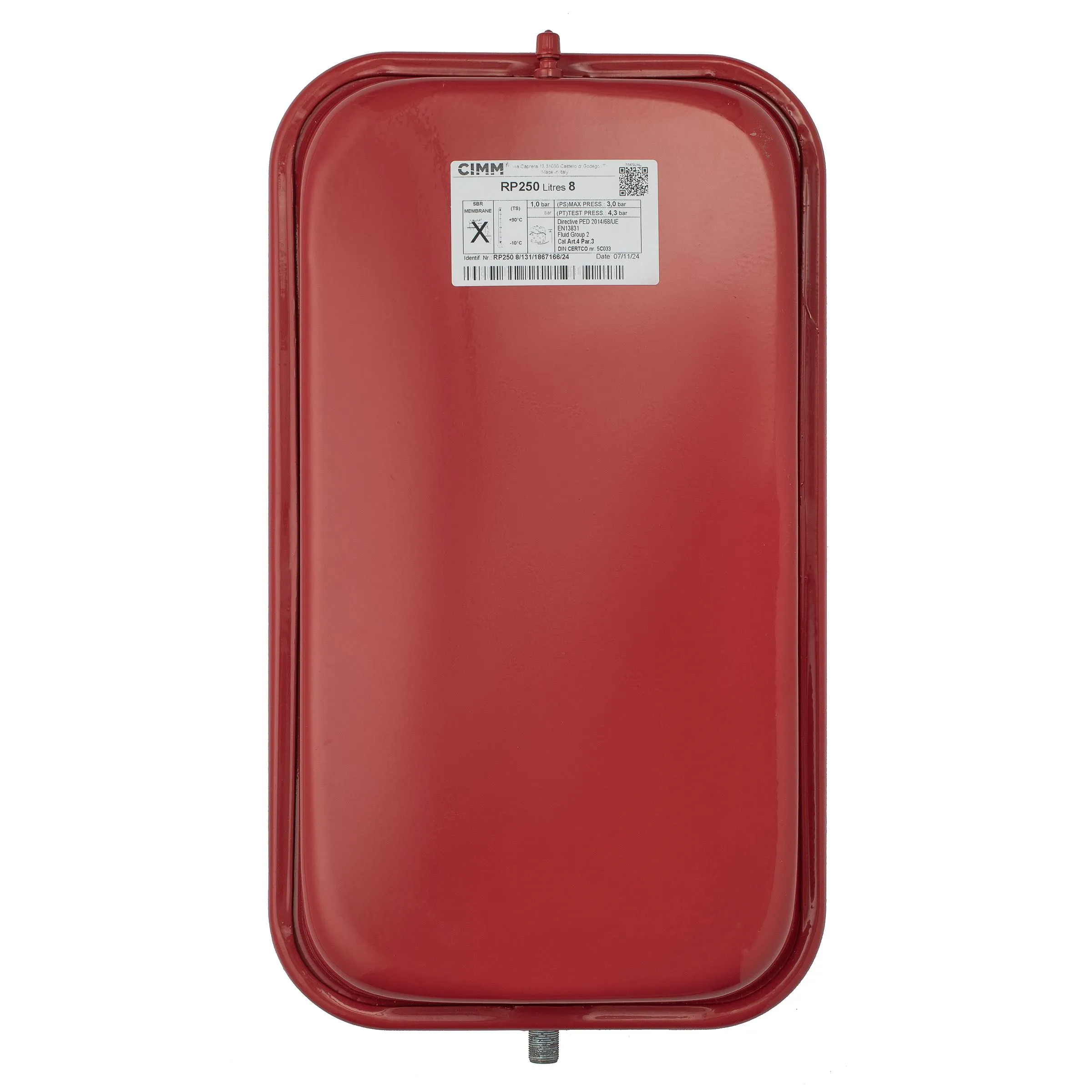 Baxi Baymak Novadens Uyumlu Genleşme Tankı 8 Lt M14x1 Cimm